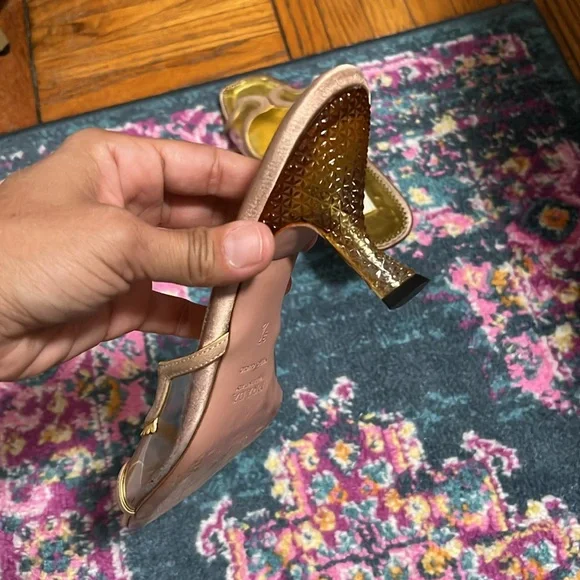 Prada clear vinyl kitten heels 37 1/2 - Picture 3 of 6